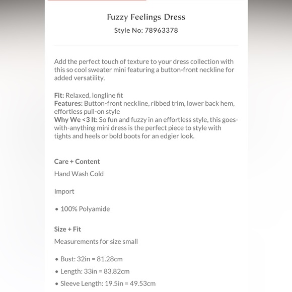 Free People Fuzzy Feelings Dress - Picture 2 of 2